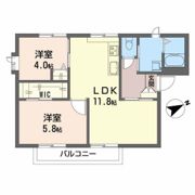 フレグランス吉岡の間取り画像