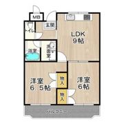 エステート野崎の間取り画像