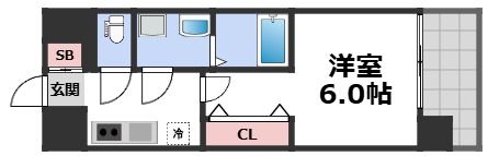 ファステート大阪アステールの間取り画像
