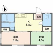 松田アパートの間取り画像