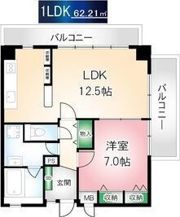 ディージービル小牧中央の間取り画像