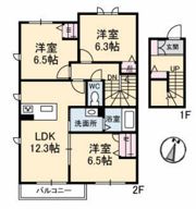 シャルマンSの間取り画像