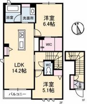 Azul WisteriaA棟の間取り画像