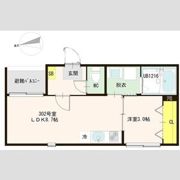 COURT 月白の間取り画像