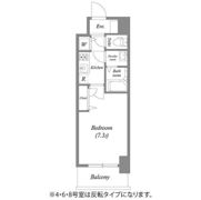 プランドール北浜の間取り画像