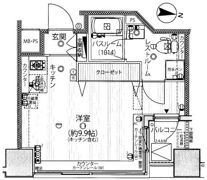 アイフォート千住曙町の間取り画像