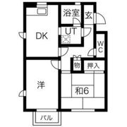 ハイツサニーヒル東棟の間取り画像