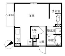 mimicubeの間取り画像