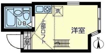 ユナイト小田栄ステルスアンポートの間取り画像