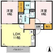ボーンハウスこどもの森 A棟の間取り画像