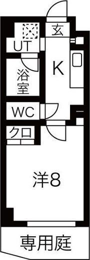 シティライフ覚王山北の間取り画像