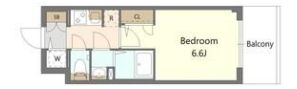 S-RESIDENCE上新庄beatの間取り画像