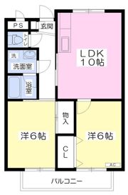 プラムハイツⅡの間取り画像