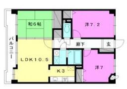 ACTY梅本2の間取り画像