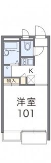 レオパレスTASLAGEの間取り画像