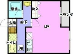 ユタカマンションの間取り画像