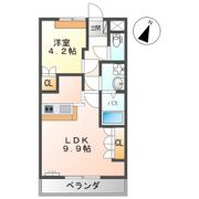 シェルル長束西の間取り画像