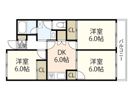 牛田みのりマンションの間取り画像