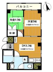 Liz蒔田の間取り画像