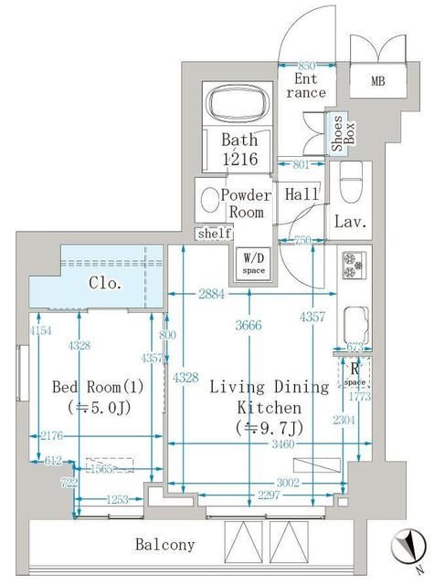 間取図
