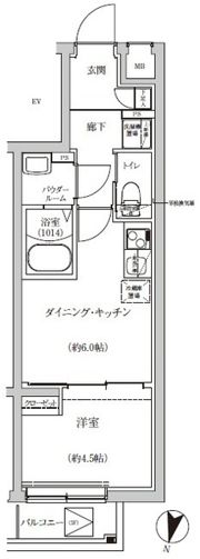 REGOLITH IKEGAMIの間取り画像