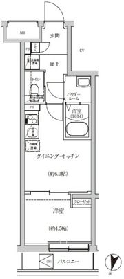 REGOLITH IKEGAMIの間取り画像