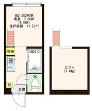 フェリス・FKの間取り画像
