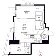 343レジデンス後楽園（オープンレジデンシア）の間取り画像