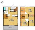 ボンシャンス参番館B棟 B-1の間取り画像