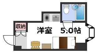 エステマール鶴橋一号館の間取り画像
