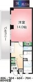ディージービル小牧中央の間取り画像
