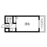 アパートメント東淀川Ⅱの間取り画像