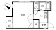 キャロルコート石引の間取り画像