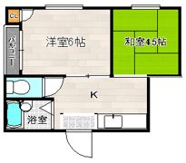下木田マンションの間取り画像