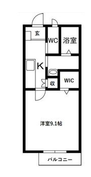 ノーブル A棟の間取り画像