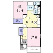 アニューメゾンフジイの間取り画像