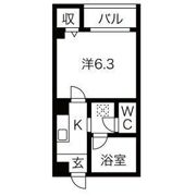 Collection桜ノ宮Iの間取り画像