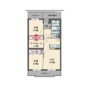 グリーングラス Sの間取り画像