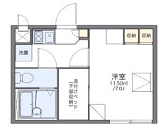 レオパレスソフィア高槻の間取り画像