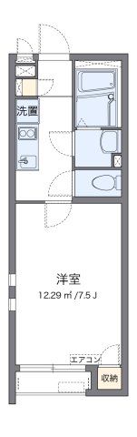 クレイノgハイムの間取り画像