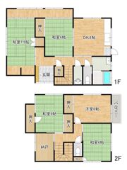 三好邸Ⅱの間取り画像