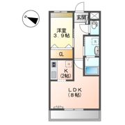 グランヴェルデ蓮池の間取り画像