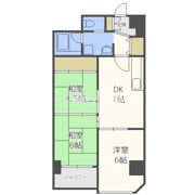 おおきに大阪天満サニーアパートメントの間取り画像