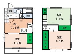 ヤマトテラスの間取り画像