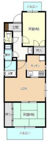 エクセレント安田A館の間取り画像