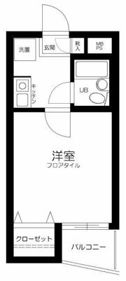 フェニックスマンション小金井の間取り画像