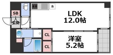 プレジオ長田の間取り画像