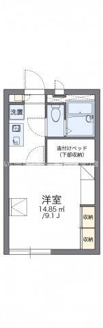 レオパレスキララの間取り画像