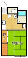 第二天野ハイツの間取り画像