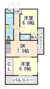 ハイツまやの間取り画像